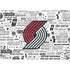 NBA Portland Trail Blazers Historic Blast Surface Laptop Studio Skin