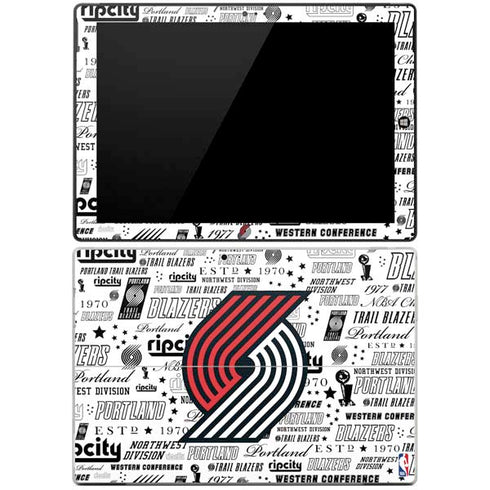 NBA Portland Trail Blazers Historic Blast Surface Pro 3 Skin