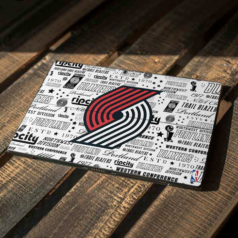 NBA Portland Trail Blazers Historic Blast Surface Pro 6 Skin