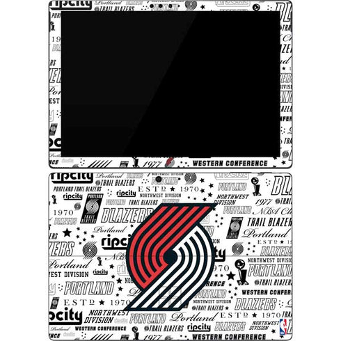 NBA Portland Trail Blazers Historic Blast Surface Pro 7 Skin