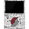 NBA Portland Trail Blazers Historic Blast Surface Pro 7 Skin