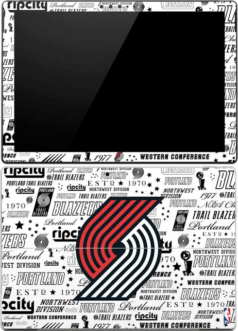 NBA Portland Trail Blazers Historic Blast Surface Pro (2017) Skin
