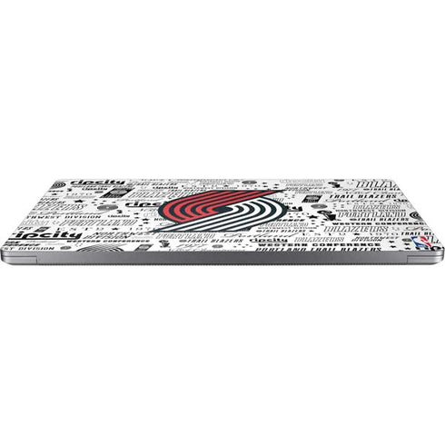 NBA Portland Trail Blazers Historic Blast Universal Laptop 17in (13.8 x 10in) Skin