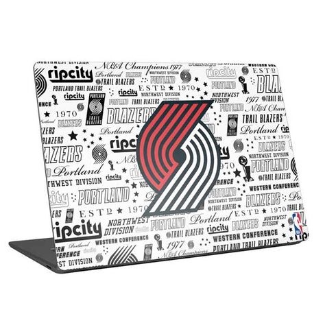 NBA Portland Trail Blazers Historic Blast Universal Laptop 18in (14.6 x 10.6in) Skin