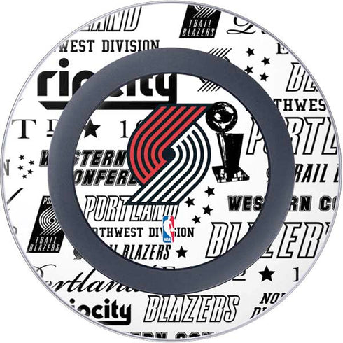 NBA Portland Trail Blazers Historic Blast Wireless Charger Skin