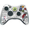 NBA Portland Trail Blazers Historic Blast Xbox 360 Wireless Controller Skin