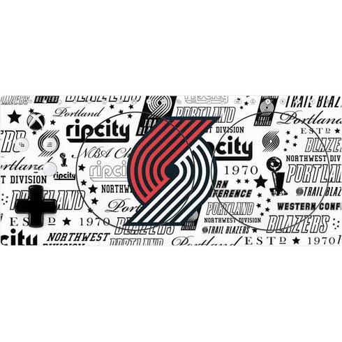 NBA Portland Trail Blazers Historic Blast Xbox Adaptive Controller Skin
