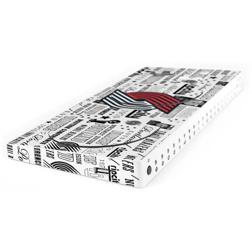 NBA Portland Trail Blazers Historic Blast Xbox Adaptive Controller Skin