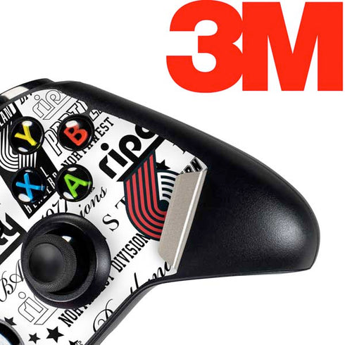 NBA Portland Trail Blazers Historic Blast Xbox One Controller Skin