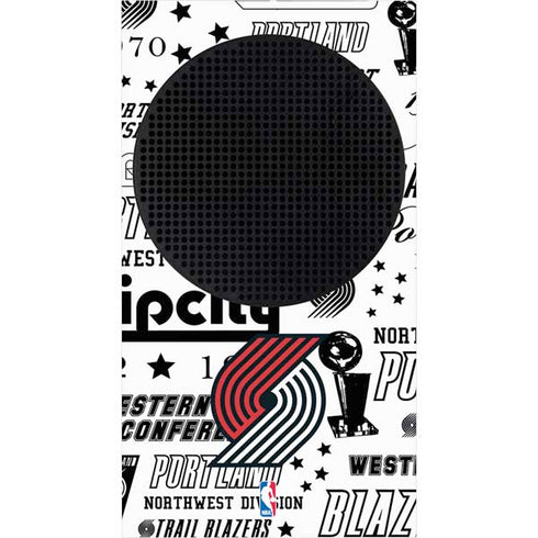 NBA Portland Trail Blazers Historic Blast Xbox Series S Skins