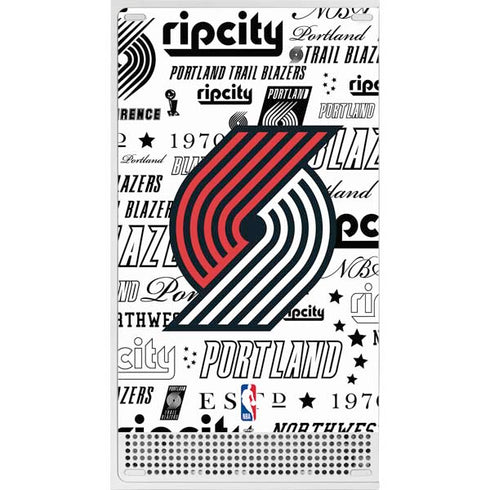 NBA Portland Trail Blazers Historic Blast Xbox Series S Skins