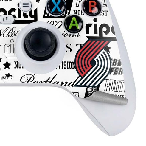 NBA Portland Trail Blazers Historic Blast Xbox Series S Skins