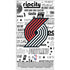 NBA Portland Trail Blazers Historic Blast Xbox Series S Console Skin