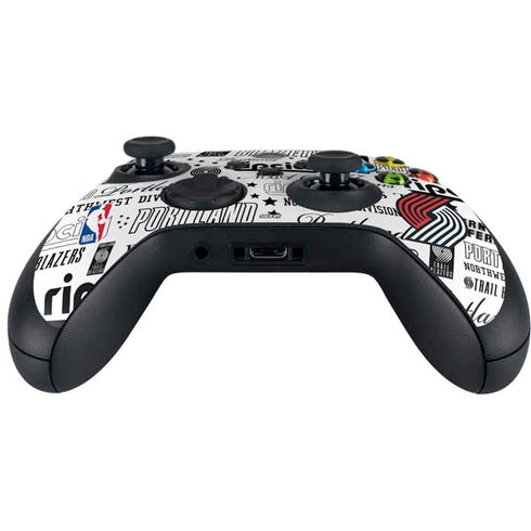 NBA Portland Trail Blazers Historic Blast Xbox Series X Controller Skin