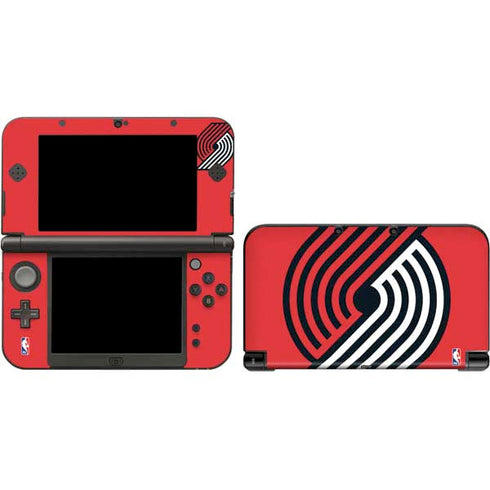 NBA Portland Trail Blazers Large Logo 3DS XL 2015 Skin