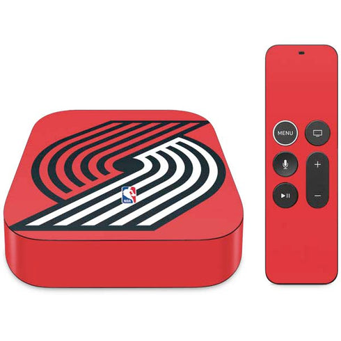 NBA Portland Trail Blazers Large Logo Apple TV Skin
