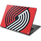 NBA Portland Trail Blazers Large Logo Dell Chromebook Skin