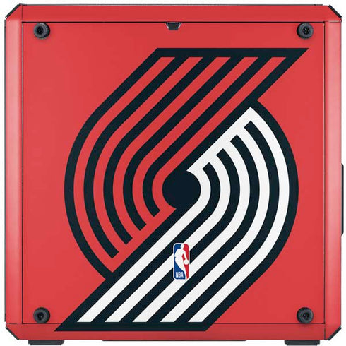 NBA Portland Trail Blazers Large Logo Cooler Master MasterBox Q300L Mini Tower Skin