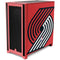 NBA Portland Trail Blazers Large Logo Corsair 4000D Tempered Glass Mid-Tower ATX Case Skin