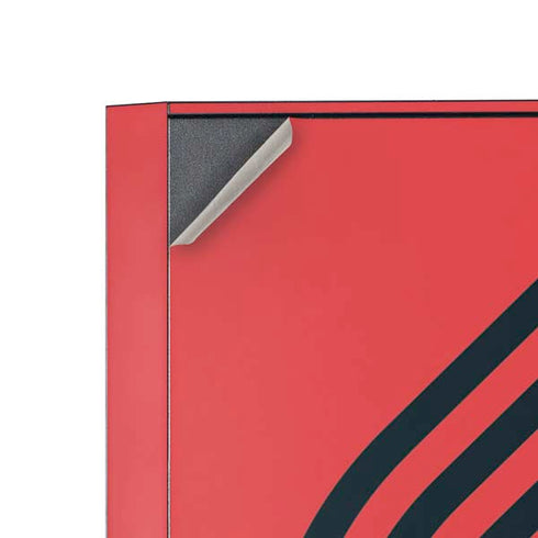 NBA Portland Trail Blazers Large Logo Corsair 4000D Tempered Glass Mid-Tower ATX Case Skin