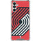 NBA Portland Trail Blazers Large Logo Galaxy A13 5G Clear Case