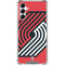 NBA Portland Trail Blazers Large Logo Galaxy A14 5G Clear Case