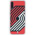 NBA Portland Trail Blazers Large Logo Galaxy A50 Clear Case