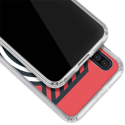 NBA Portland Trail Blazers Large Logo Galaxy A50 Clear Case