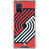 NBA Portland Trail Blazers Large Logo Galaxy A71 5G Clear Case