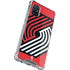 NBA Portland Trail Blazers Large Logo Galaxy A71 5G Clear Case
