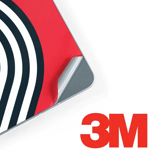NBA Portland Trail Blazers Large Logo Galaxy Book 12in Skin