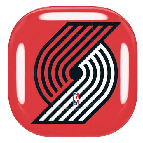 NBA Portland Trail Blazers Large Logo Galaxy Buds Pro Skin