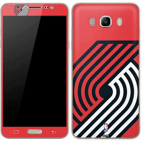 NBA Portland Trail Blazers Large Logo Galaxy J7 Skin