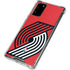NBA Portland Trail Blazers Large Logo Galaxy Note20 5G Clear Case
