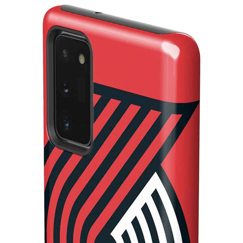 NBA Portland Trail Blazers Large Logo Galaxy Note20 5G Pro Case