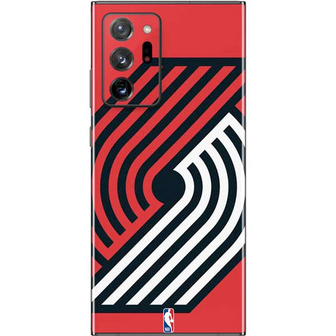 NBA Portland Trail Blazers Large Logo Galaxy Note20 Ultra 5G Skin
