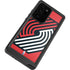 NBA Portland Trail Blazers Large Logo Galaxy Note20 Ultra 5G Waterproof Case
