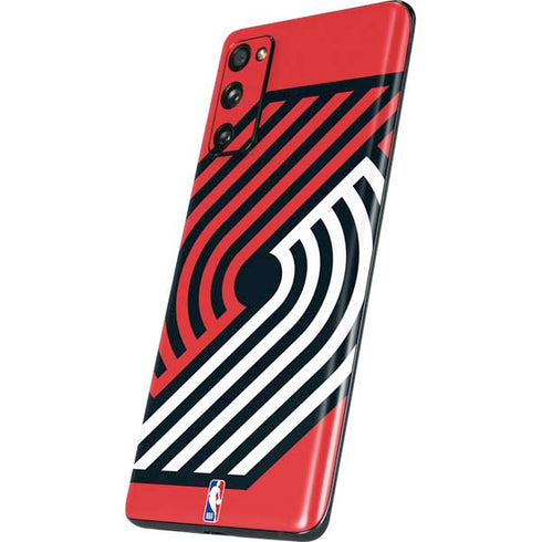 NBA Portland Trail Blazers Large Logo Galaxy S20 Fan Edition Skin