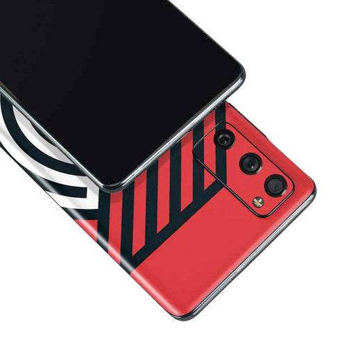 NBA Portland Trail Blazers Large Logo Galaxy S20 Fan Edition Skin