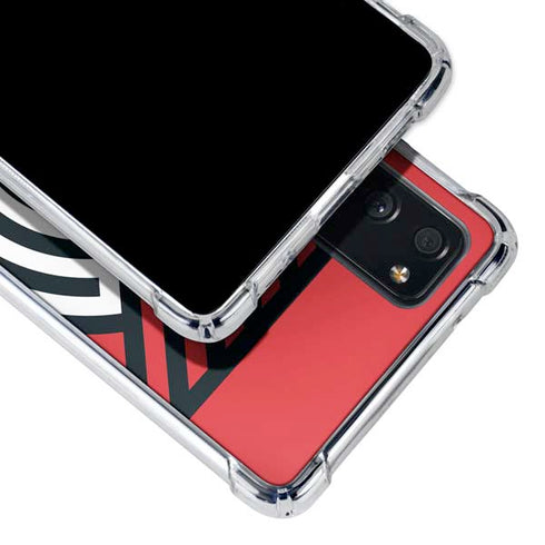 NBA Portland Trail Blazers Large Logo Galaxy S20 FE Clear Case