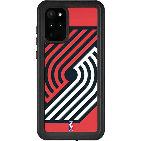 NBA Portland Trail Blazers Large Logo Galaxy S20 Plus Waterproof Case