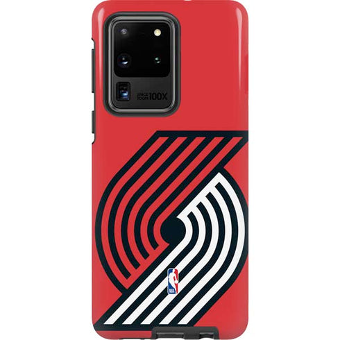 NBA Portland Trail Blazers Large Logo Galaxy S20 Ultra 5G Pro Case