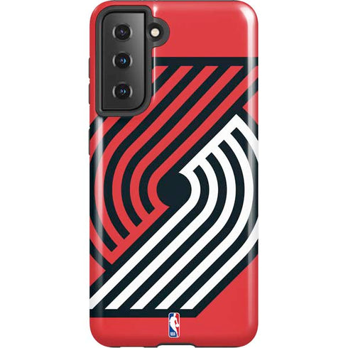 NBA Portland Trail Blazers Large Logo Galaxy S21 5G Pro Case