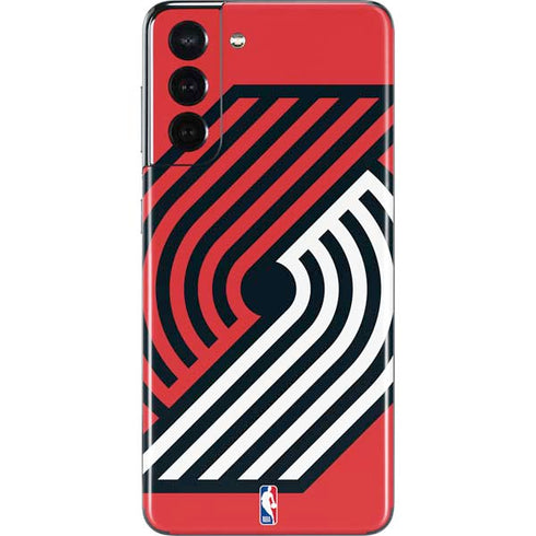 NBA Portland Trail Blazers Large Logo Galaxy S21 5G Skin