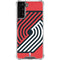 NBA Portland Trail Blazers Large Logo Galaxy S21 FE Clear Case