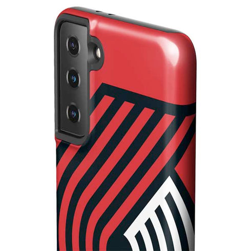 NBA Portland Trail Blazers Large Logo Galaxy S21 Plus 5G Pro Case