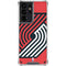 NBA Portland Trail Blazers Large Logo Galaxy S21 Ultra 5G Clear Case