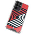 NBA Portland Trail Blazers Large Logo Galaxy S21 Ultra 5G Clear Case
