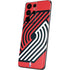 NBA Portland Trail Blazers Large Logo Galaxy S21 Ultra 5G Skin
