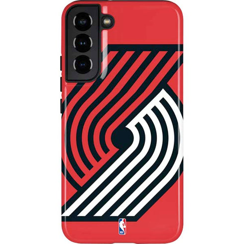 NBA Portland Trail Blazers Large Logo Galaxy S22 Plus Pro Case